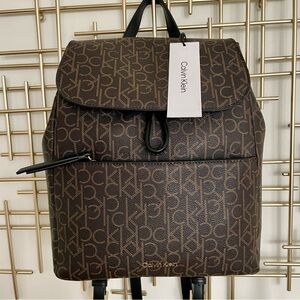 Calvin Klein Brown Backpack